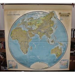 Relief Like Series Physical Map Eastern Hemisphere (Large Pull Down Map)